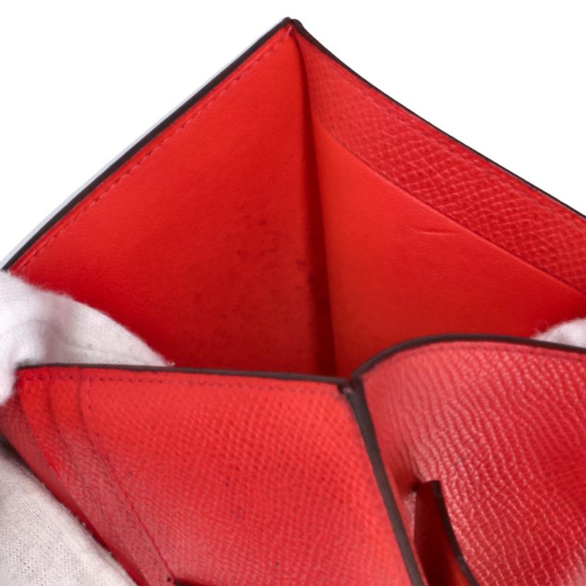 HERMES エルメス/ベアンコンパクト／ヴォーエプソン／ルージュ//C/Bランク/91