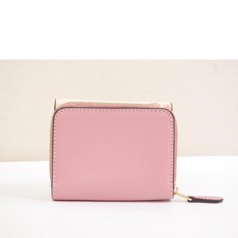 COACH コーチ/フローラルプリント三つ折り財布/F87761//J19**/ABランク/71