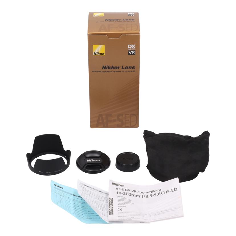 Nikon ニコン　/交換レンズ／18－200mm/AF-S DX VR 18-200mm f3.5-5.6G ED　//2868988/Bランク/64