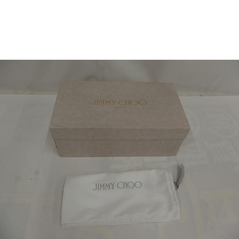 JIMMY CHOO ジミ-チュウ/JIMMY CHOO パイソンスリッポンシュ-ズ/ブル-//ABランク/82