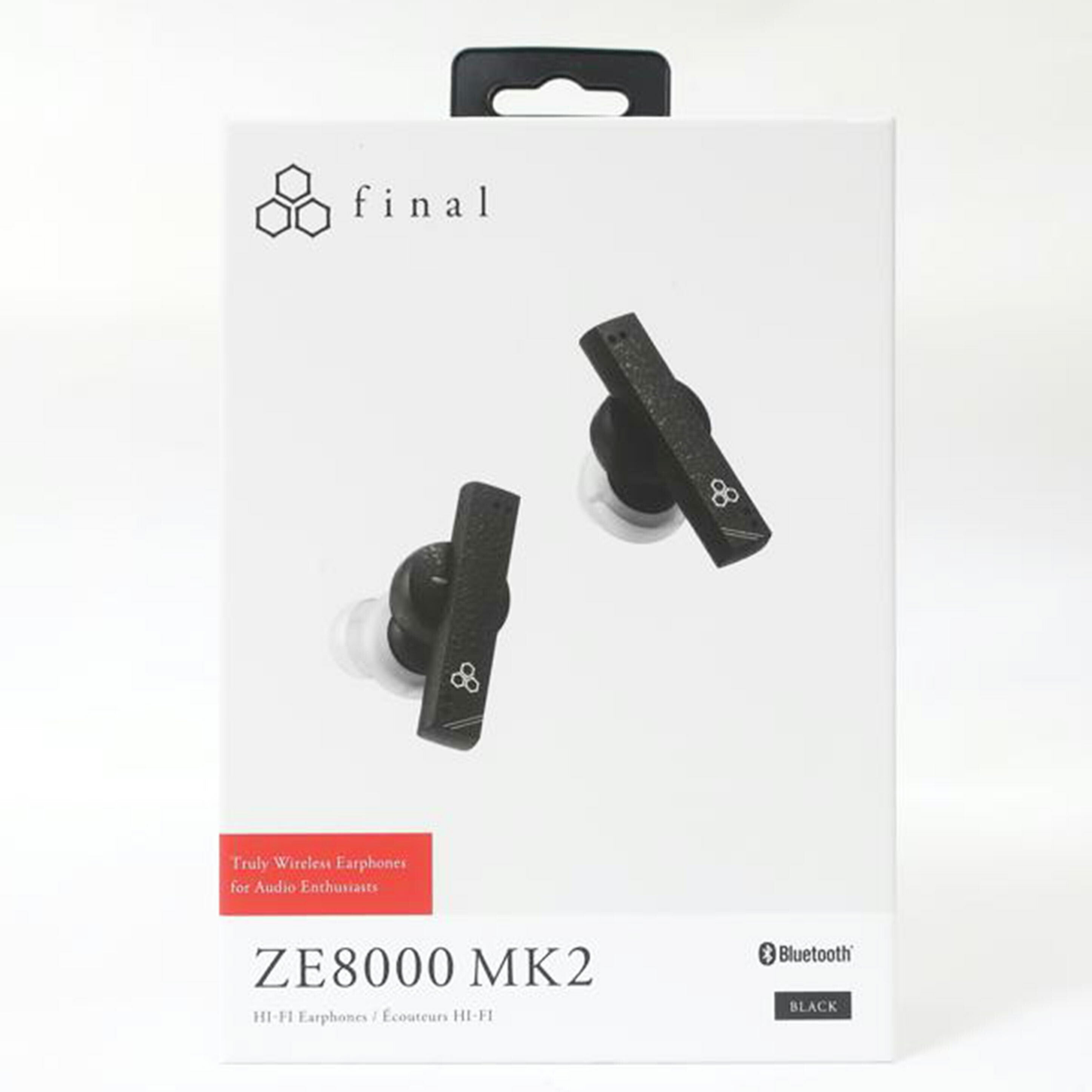 final ファイナル/Bluetoothイヤホン　ブラック/ZE8000 MK2//121360020100002042/Sランク/65