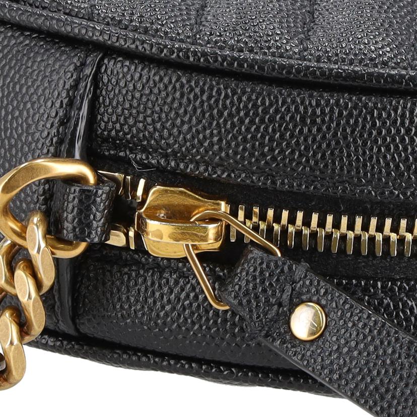 SAINT　LAURENT サンローラン/ヴィニルモノグラム／チェーンショルダーバッグ/610436//101*/Bランク/19