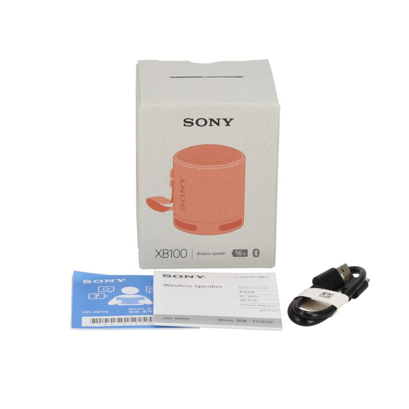 SONY ソニー/ワイヤレススピーカー/SRS-XB100//4012795/SAランク/78