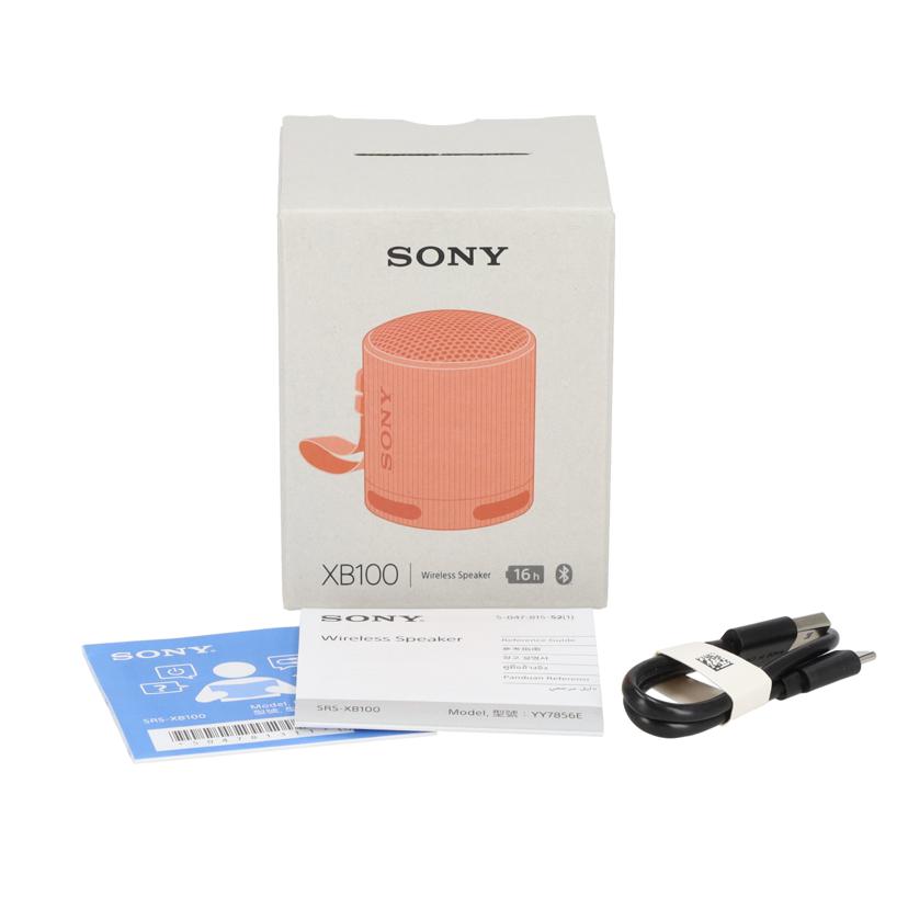 SONY ソニー/ワイヤレススピーカー/SRS-XB100//4012790/SAランク/78