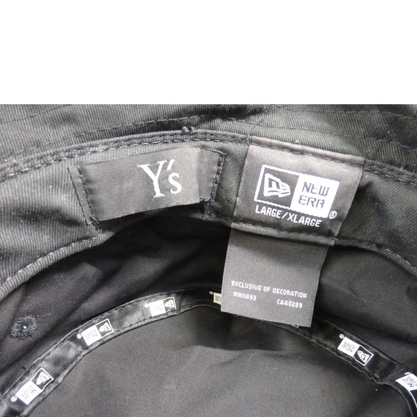 YOHJI　YAMAMOTO ヨウジ　ヤマモト/NEW　ERA　バケットハット/YS-H21-091//ABランク/84