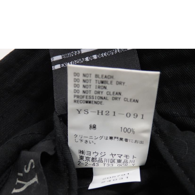 YOHJI　YAMAMOTO ヨウジ　ヤマモト/NEW　ERA　バケットハット/YS-H21-091//ABランク/84