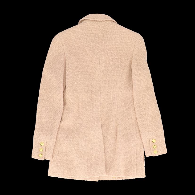 CHANEL シャネル/グリポアボタンツイードジャケット／ピンクベージュ／96A/P08382V05067//AB109/Aランク/05