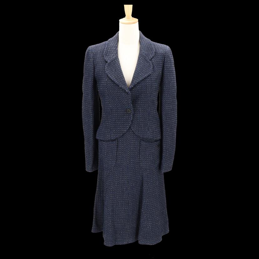 CHANEL シャネル/ツイードセットアップ／ネイビー／02C/P18870V10886//M1580/Aランク/05