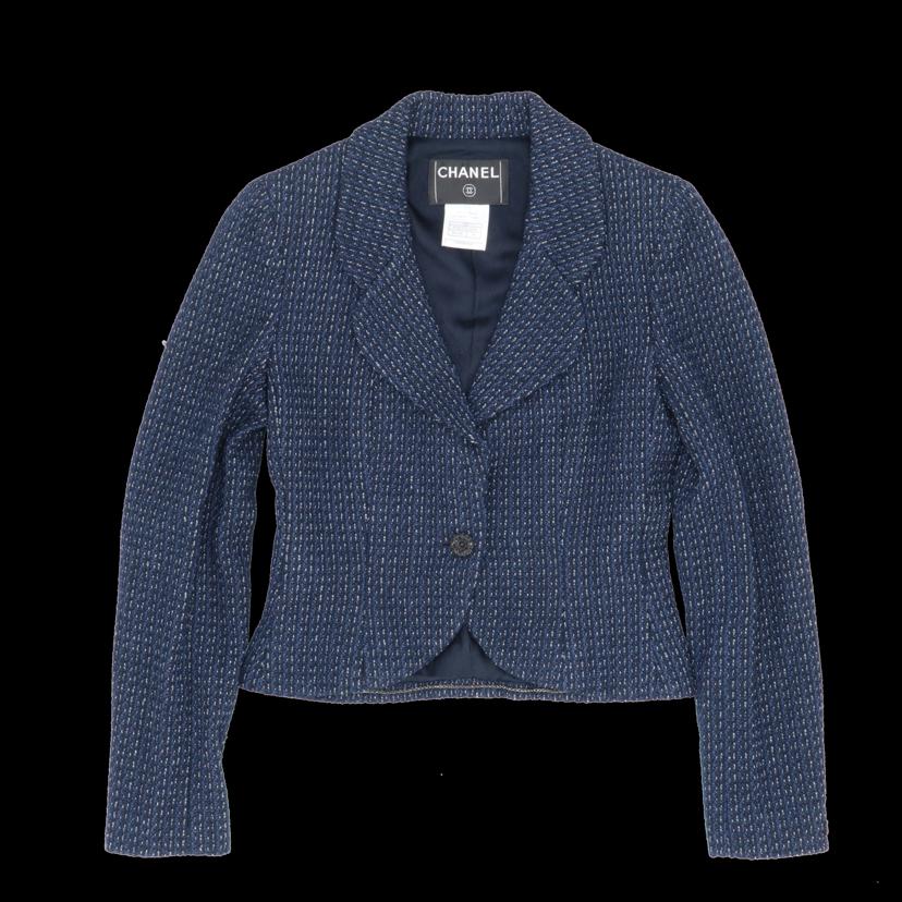 CHANEL シャネル/ツイードセットアップ／ネイビー／02C/P18870V10886//M1580/Aランク/05