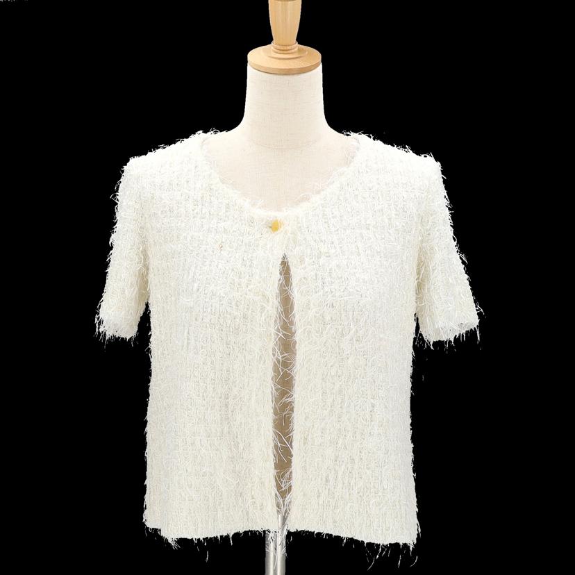 CHANEL シャネル/シャギーツイードアンサンブル／白／99P/P12867V00570//AD882/Aランク/05