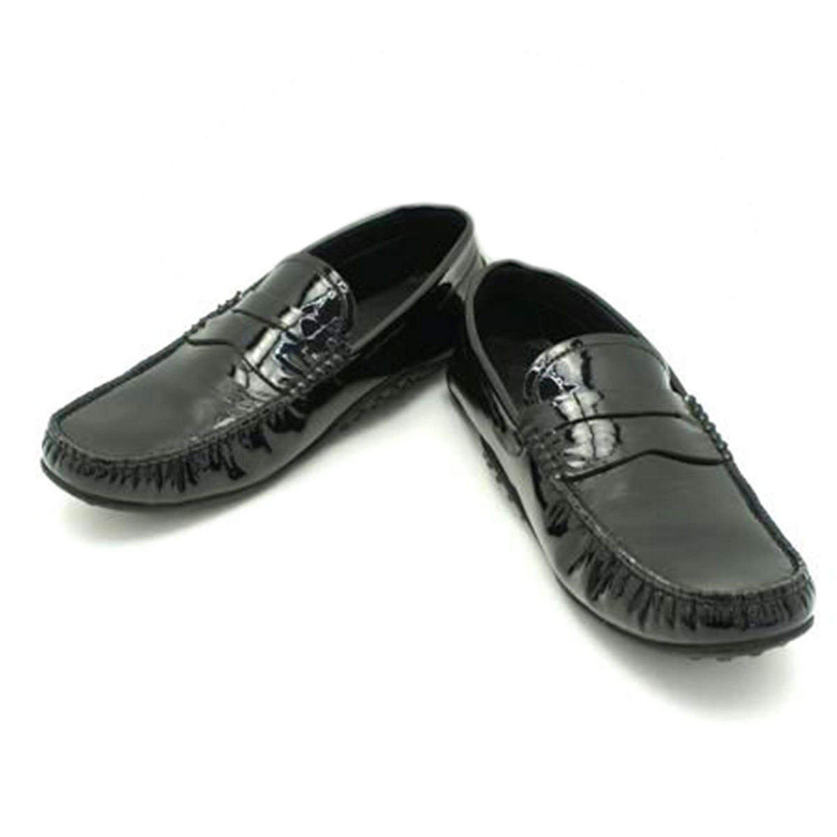 TOD’S/パテントレザーローファー/ブラック//ｻｲｽﾞ約26.5cm～27cm/ABランク/18