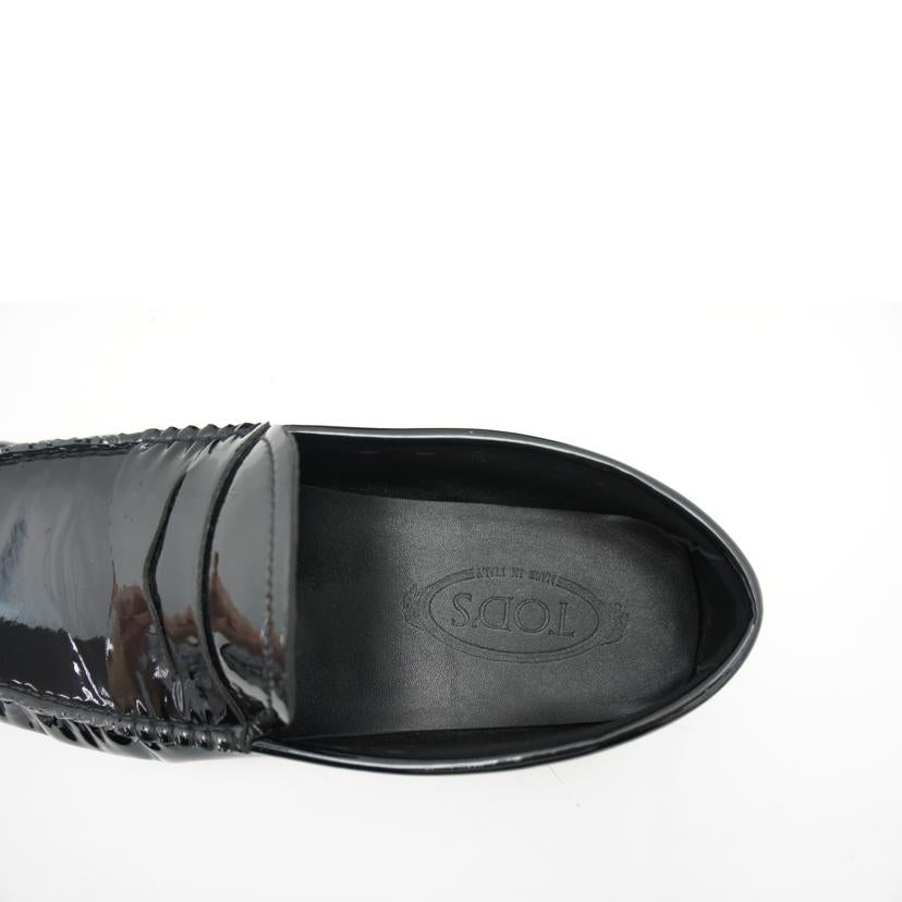 TOD’S/パテントレザーローファー/ブラック//ｻｲｽﾞ約26.5cm～27cm/ABランク/18