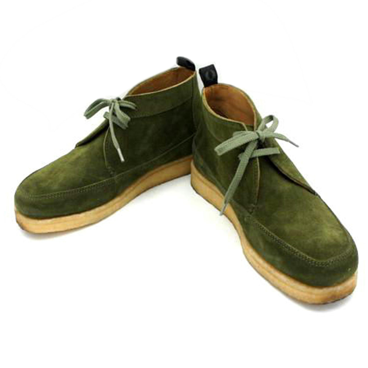 Padmore ＆ Barnes/チャッカブーツ/モスグリーン/SB8079//ABランク/18