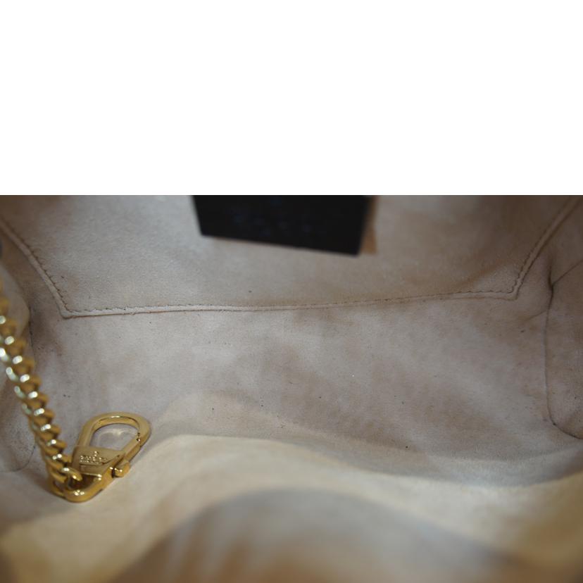 GUCCI グッチ/オフディアシェリーラインポシェトショルダーブラックレザー/517350//534***/Aランク/92