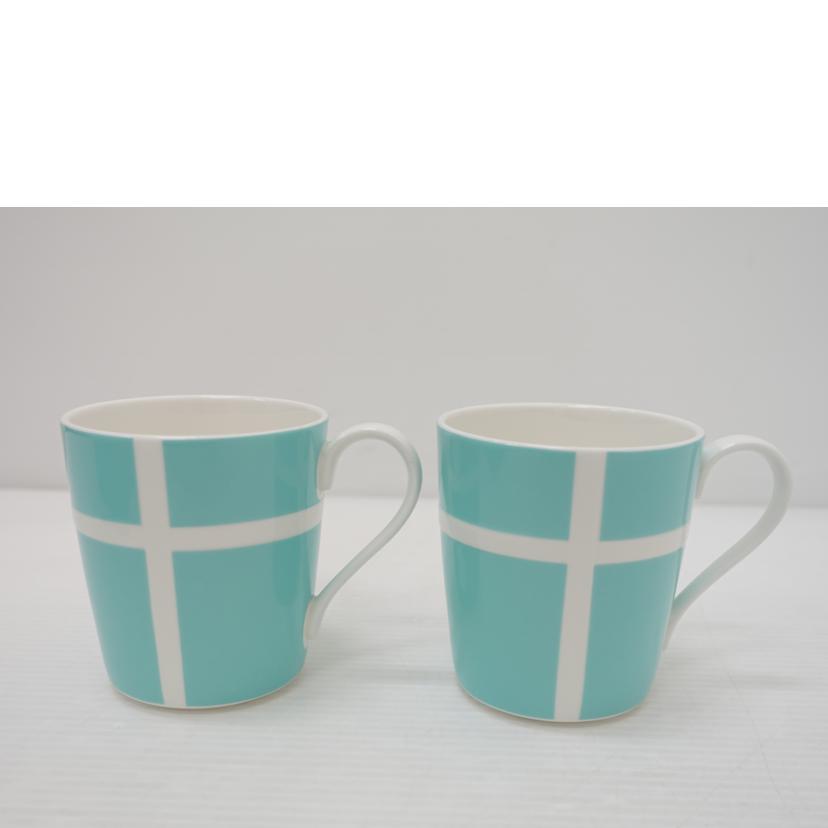 TIFFANY＆Co． ティファニー/ペアマグカップ/ﾌﾞﾙｰﾎﾞｯｸｽ//Aランク/88