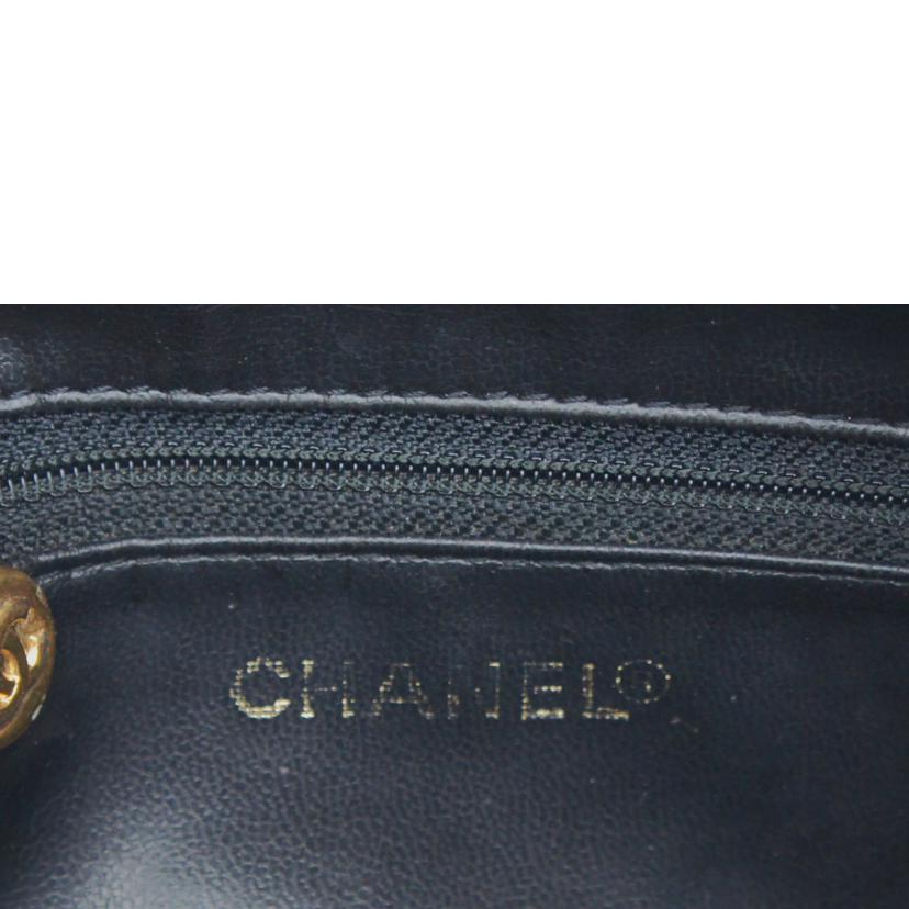 CHANEL　 シャネル/△ココマーク／キャビアスキンポーチ//144***/Bランク/75
