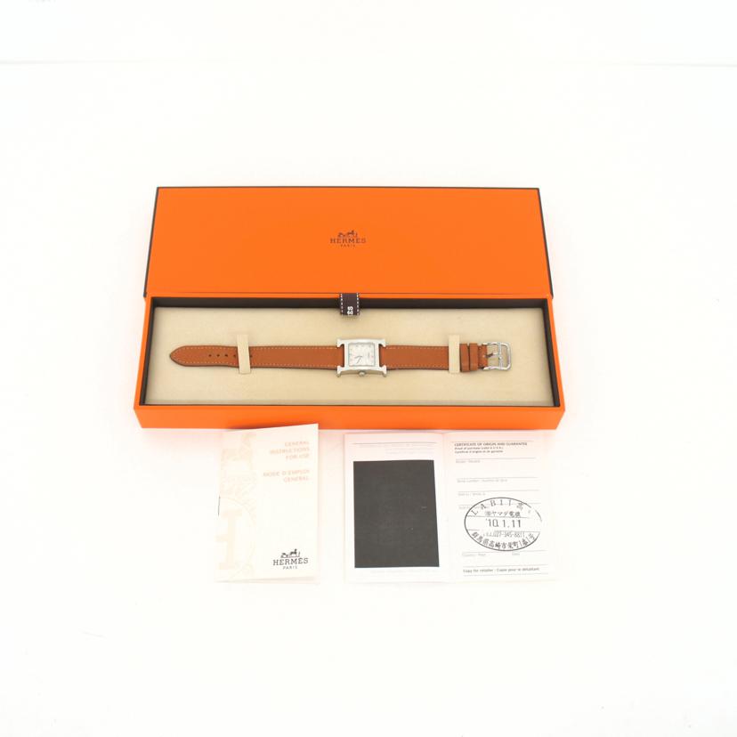 HERMES エルメス/Hウォッチ/クォーツ/HH1.210.260/UG03//253****/ABランク/18