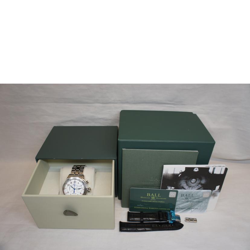 BALL ボールウォッチ/トレインマスターキャノンボールⅡSSオートマ/CM1052D//732****/ABランク/92