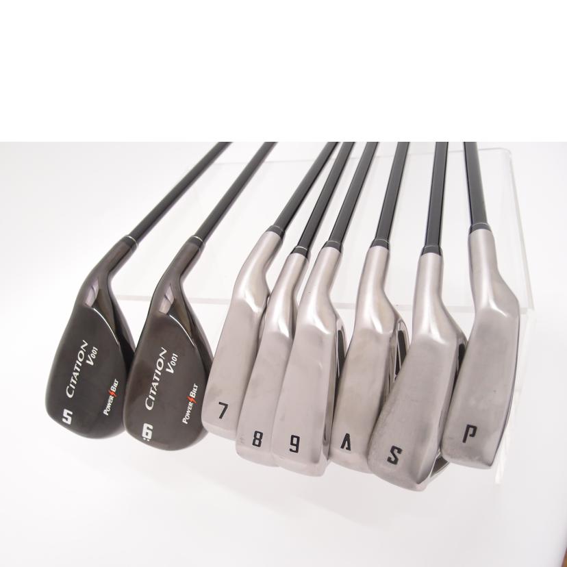 POWER　BILT パワー・ビルト/クラブ8本セット/CITATION V001//Aランク/69