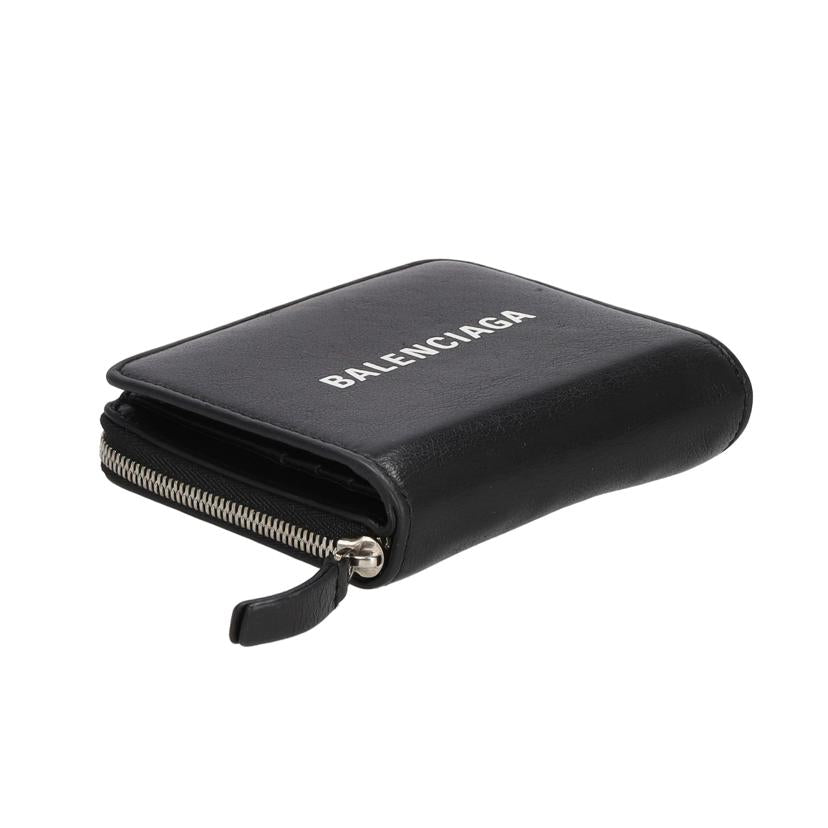 ＢＡＬＥＮＣＩＡＧＡ バレンシアガ/ロゴプリント二つ折りコンパクトウォレット/551933//ABランク/75