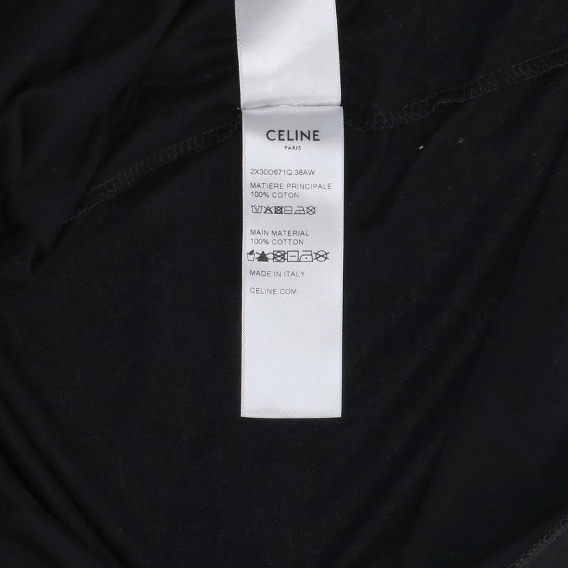 CELINE セリーヌ/24AW／トリオンフハーフスリーブカットソー/2X30O671Q 38AW//ｻｲｽﾞ:L/ABランク/91