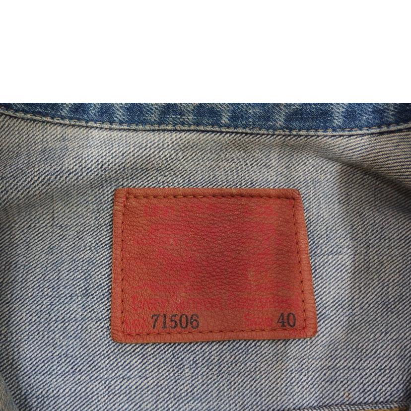 LEVIS LEVIS/71506／ボタン裏J02／日本製／90s復刻/71506//Bランク/82