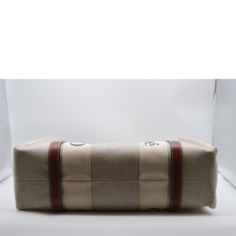 Chloe クロエ/ウッディミディアムショルダートート／ブラウン/CHC21US383E6690U//04 *******/Bランク/89