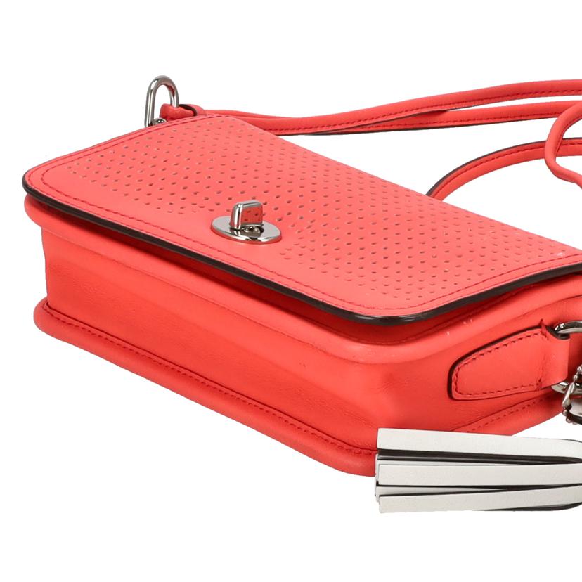 COACH コーチ/レガシーバーフォレイテッドショルダーバッグ／ピンク/22387//K12**/ABランク/06