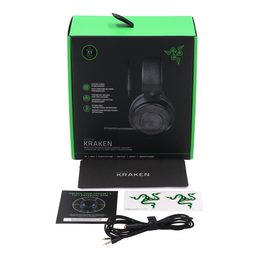 Razer レイザー　/ゲーミングヘッドセット／Kraken/RZ04-02830100-R3M1//-/Bランク/62