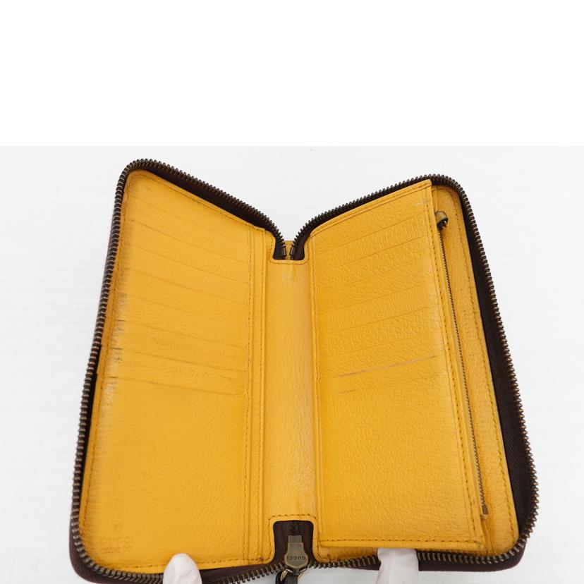 GUCCI グッチ/GGスプリームラウンドファスナー長財布/473953//218*/Bランク/88