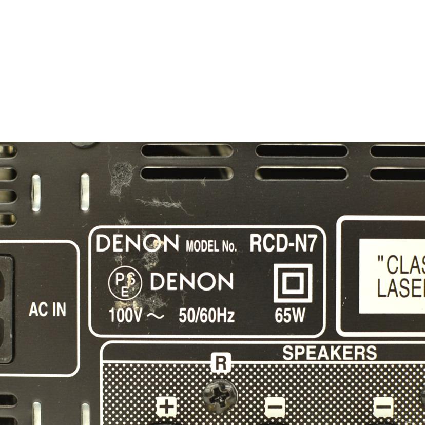 DENON/NET／CDレシーバー　DENON　RCD－N7/RCD-N7//1076650130/Bランク/75