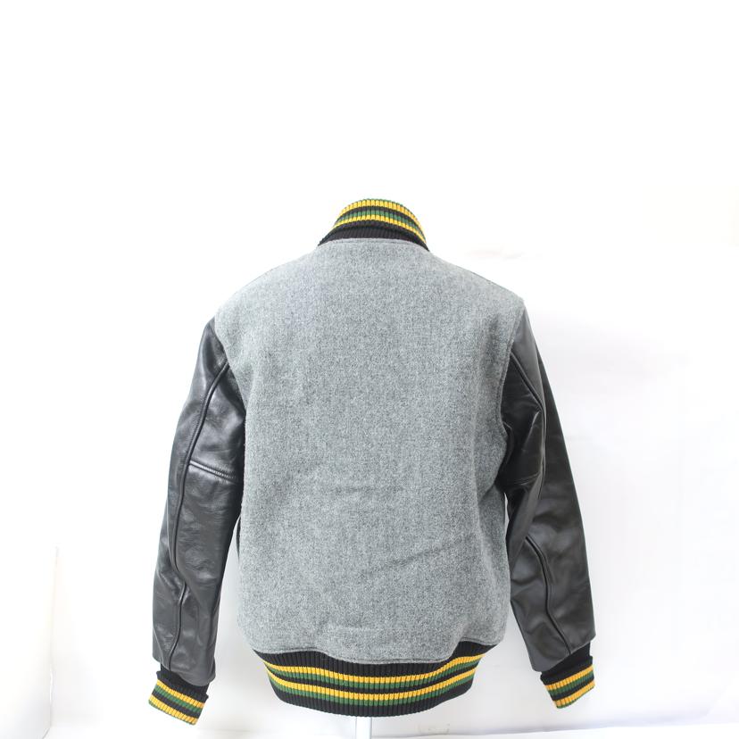 Destiny　by　Whttesville ディスティニー バイ ホワイツビル/スタジャン　スタジアムジャンパー　Lサイズ　グレー/DE11825//ABランク/65