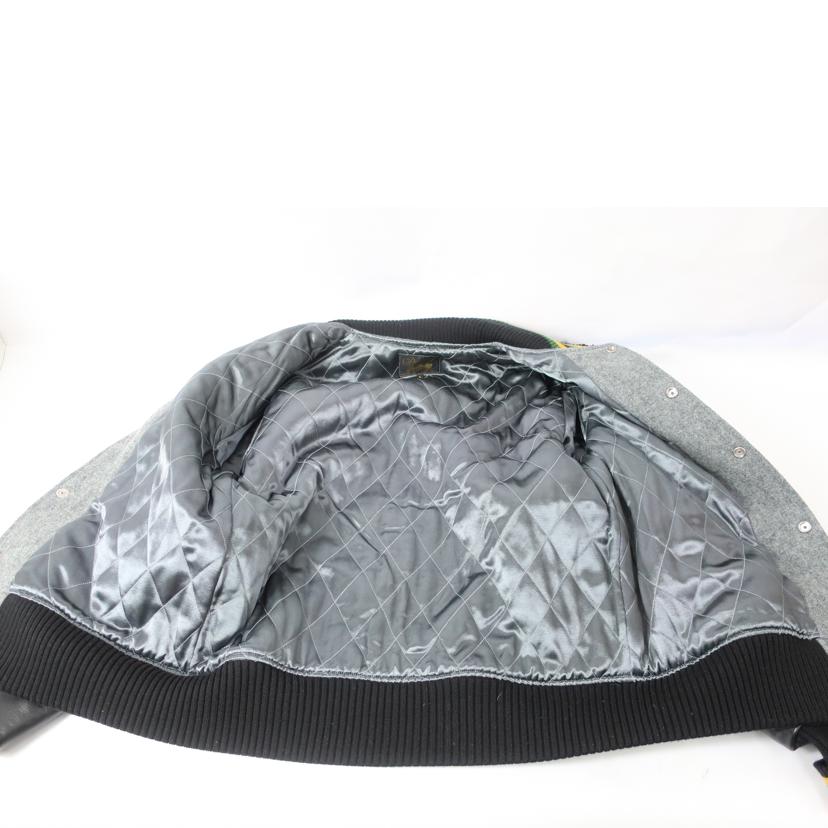 Destiny　by　Whttesville ディスティニー バイ ホワイツビル/スタジャン　スタジアムジャンパー　Lサイズ　グレー/DE11825//ABランク/65