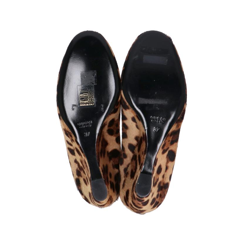 GUCCI グッチ/レオパード柄ハラコシューズ/326565//ｻｲｽﾞ:37/SAランク/91