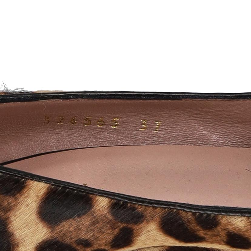 GUCCI グッチ/レオパード柄ハラコシューズ/326565//ｻｲｽﾞ:37/SAランク/91