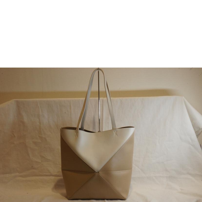 LOEWE ロエベ/パズルフォルドトート／レザーバイカラー//Aランク/92