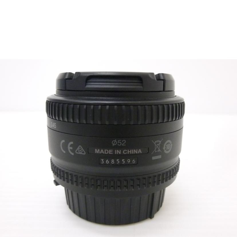 NIKON ニコン/50mm単焦点レンズ/50mmF1.8D//3685596/ABランク/88