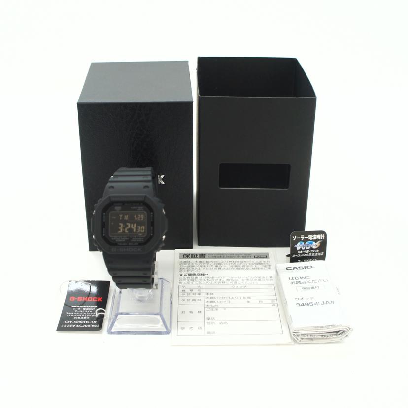 CASIO カシオ/G－SHOCK／5000シリーズ電波ソーラー/GW-5000HS-1JF//201*****/Sランク/89