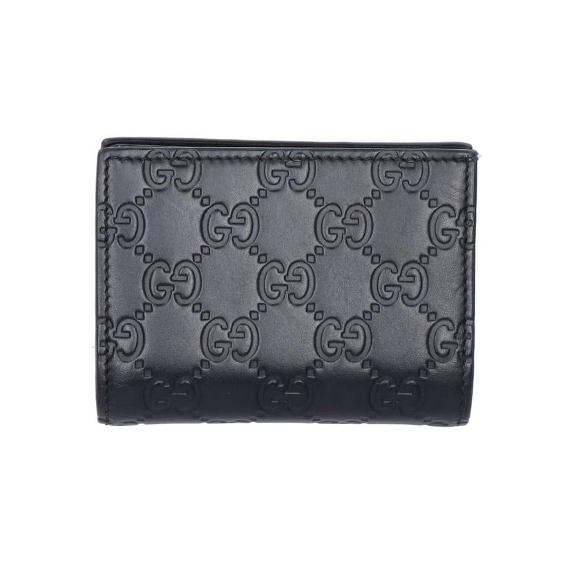 ＧＵＣＣＩ グッチ/シマキャットレザー二つ折りコンパクトウォレット/548057//ABランク/75