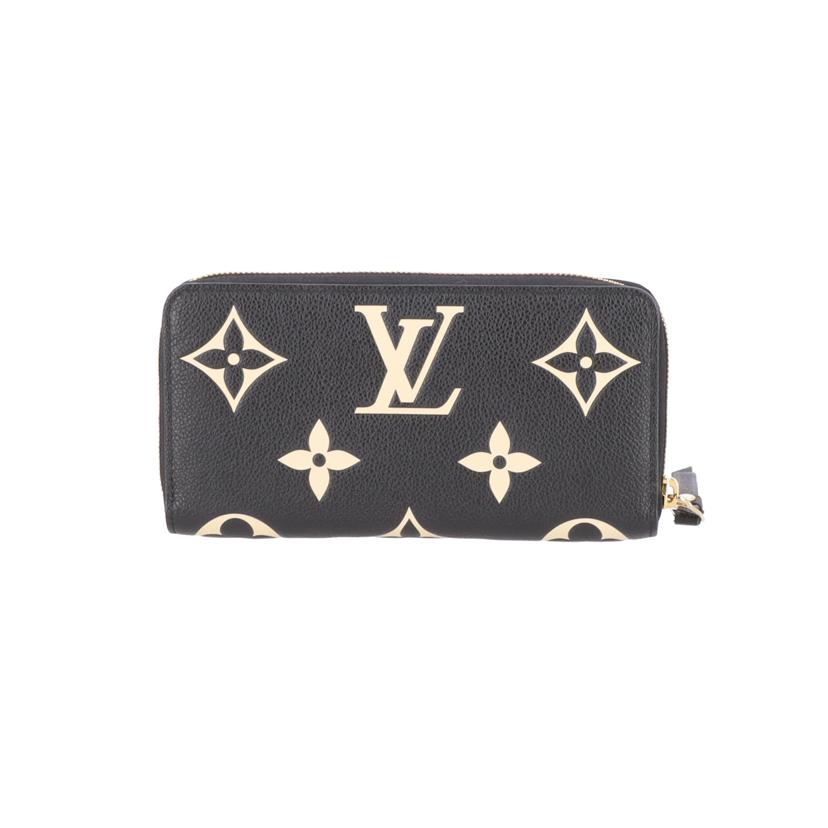 LOUIS VUITTON ルイ・ヴィトン/ジッピー・ウォレット/アンプラント/ブラックベージュ/M80481 //RFI****/Aランク/25