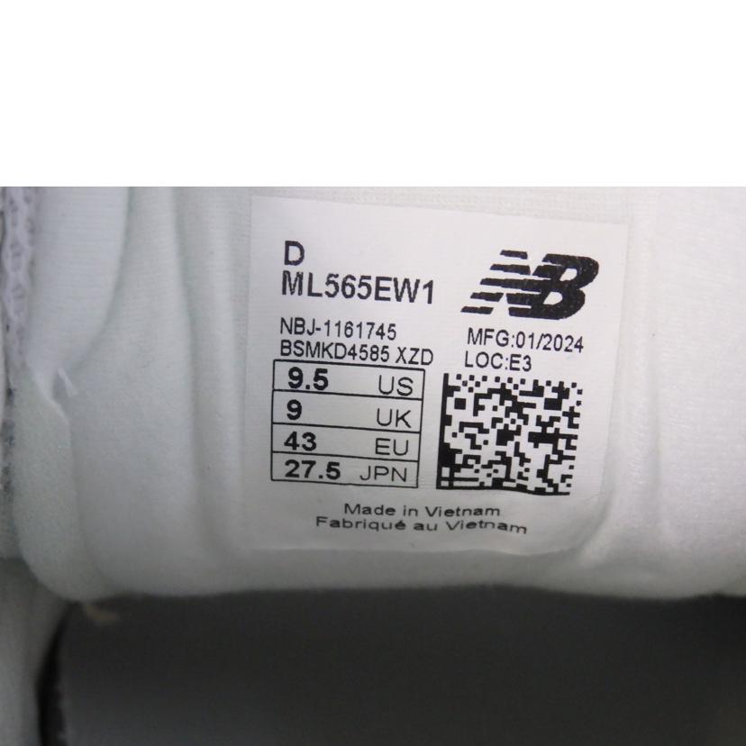 new　balance　 ニューバランス/new　balance　／27．5cm/ML565EW1//Aランク/84