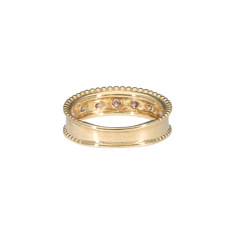/　K18ダイヤリング0．52ct//ABランク/19