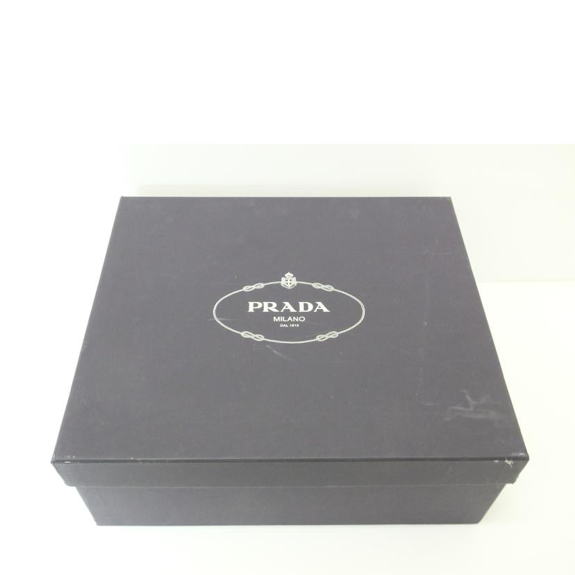 PRADA プラダ/サイドジップレザーショートブーツ／35サイズ//Bランク/88