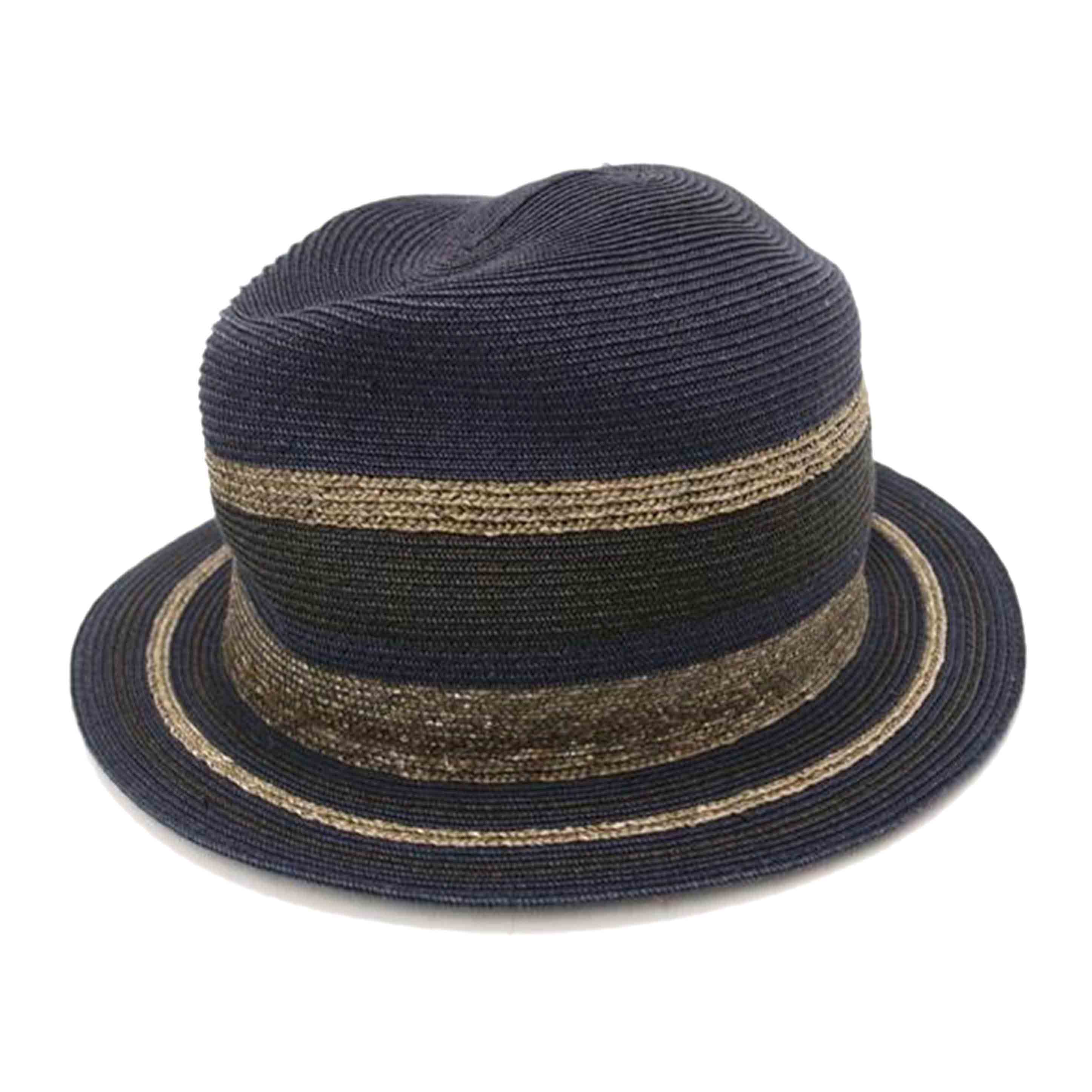 HERMES エルメス/ストローハット／ネイビー//ABランク/69