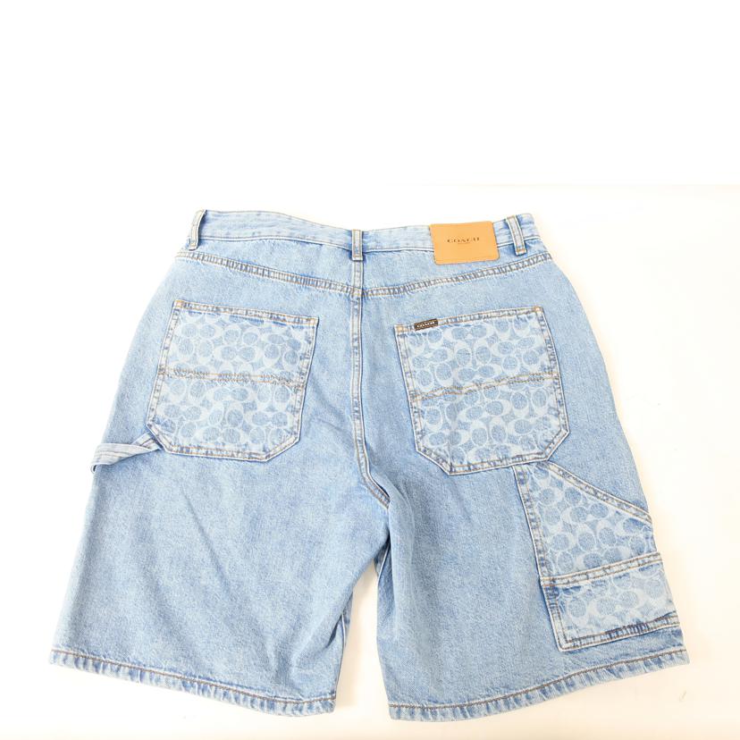 COACH コーチ/シグネチャーデニムショーツ　サイズ34　Lサイズ　ライトウォッシュ/CZ783//Aランク/65