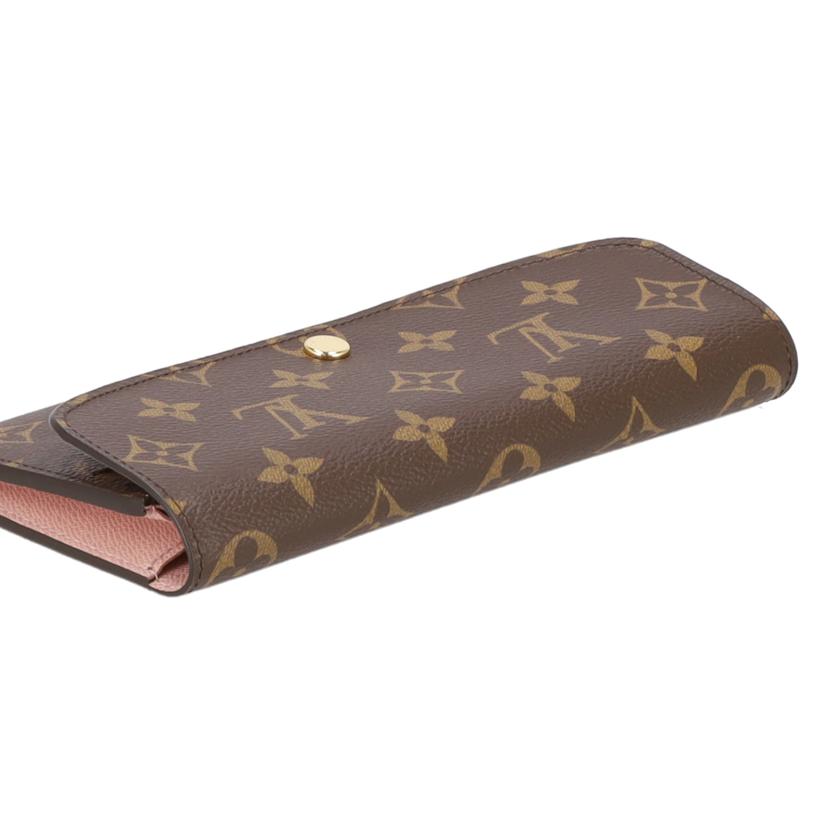LOUIS VUITTON ルイ・ヴィトン/ポルトフォイユ・エミリー/MG/ローズバレリーヌ /M61289 //RFI****/Aランク/40