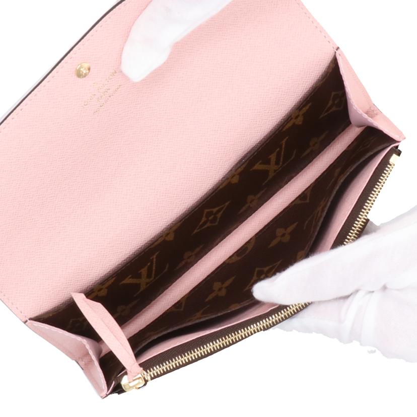 LOUIS VUITTON ルイ・ヴィトン/ポルトフォイユ・エミリー/MG/ローズバレリーヌ /M61289 //RFI****/Aランク/40