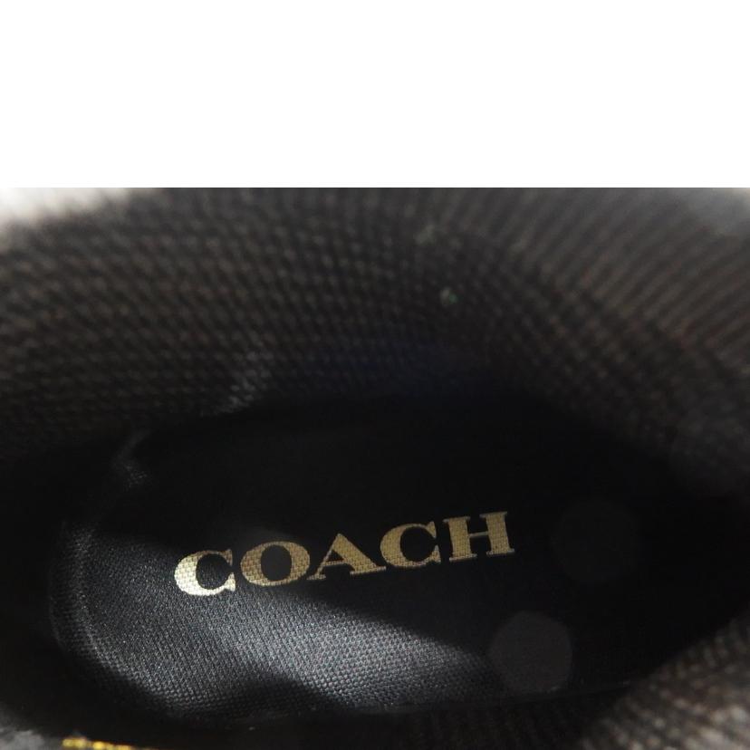 COACH コーチ/COACH ワンストラップハイカットスニーカー/ブラック//Bランク/82