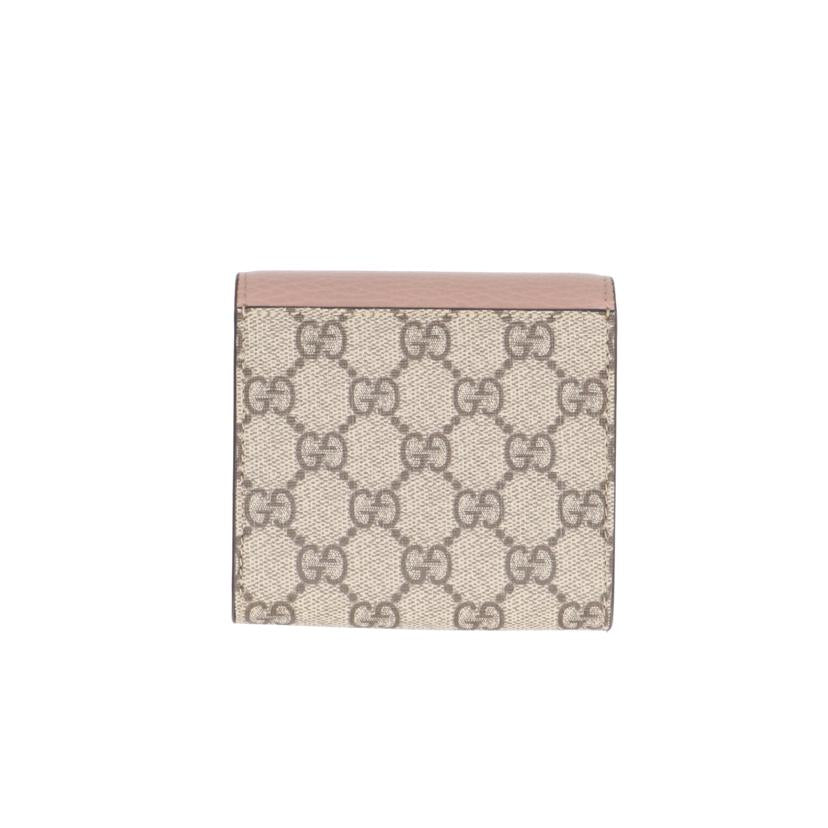 GUCCI グッチ/ダブルGバイカラーミディアムウォレット/598587 //493***/SAランク/40