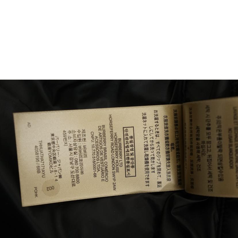 BURBERRY　LONDON　ENGLAND バーバリー ロンドン イングランド/2Wayダウンジャケット/4098195//Aランク/67